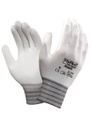 Ansell HyFlex 11-600 Sømløs, hvid halvdyppet PU-handske, på polyamidfor længde 200-260 mm