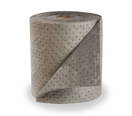 64 Liter 286 g/m2 smelteblæst grå Split Rulle absorbent, enkelt Laminering, 38cm x 46m (15 &quot;x 150&quot;) 1 rulle