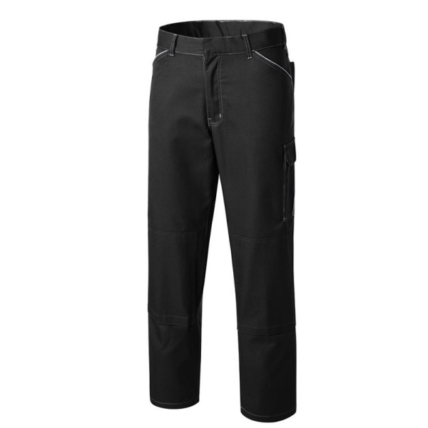 Sorte Bukser / benklæder med lysegrå kontrast REST SALG SÅ LÆNGE LAGER HAVES