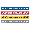 Keep distance-linjer i flere farver, 100 x 1000 mm + ' ' + 21202