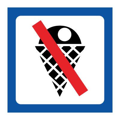 Is forbudt piktogram - is forbudt skilt