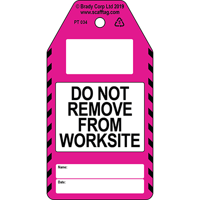 Do Not Remove from Site tag