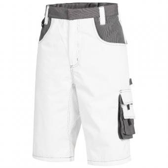 Nitras 7603  MOTION TEX PLUS Hvid grå shorts polyester bomuld