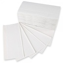 Papirhåndklæde 2-lags - Genbrugspapir - V/ZZ fold karton a 20 poser a 200 stk papirservietter + ' ' + 39855