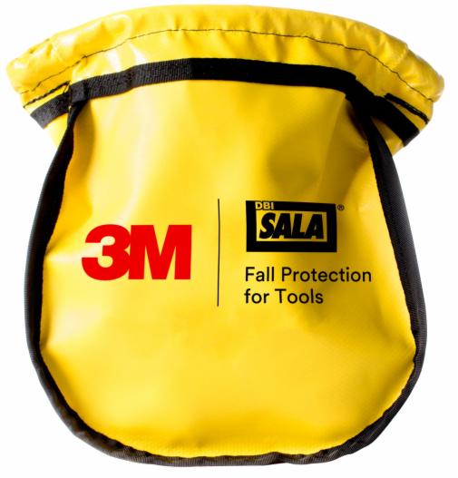 3M™ DBI-SALA® taske til småting, gul vinyl 1500122, lille