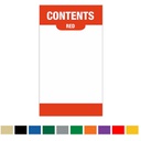 Oilsafe Rektangulære, spild- og rivebestandige udendørs labelklistermærker, ark med 10 klistermærker. Labelstørrelse 90x40 + ' ' + 40603
