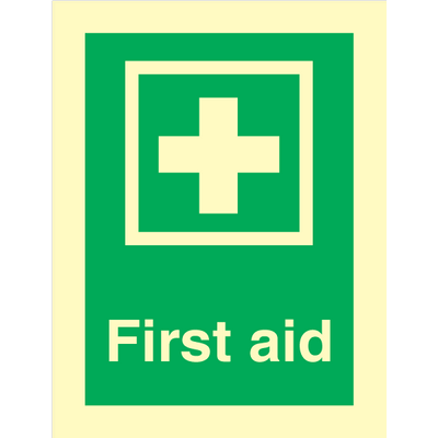 First aid, 200 x 150 mm