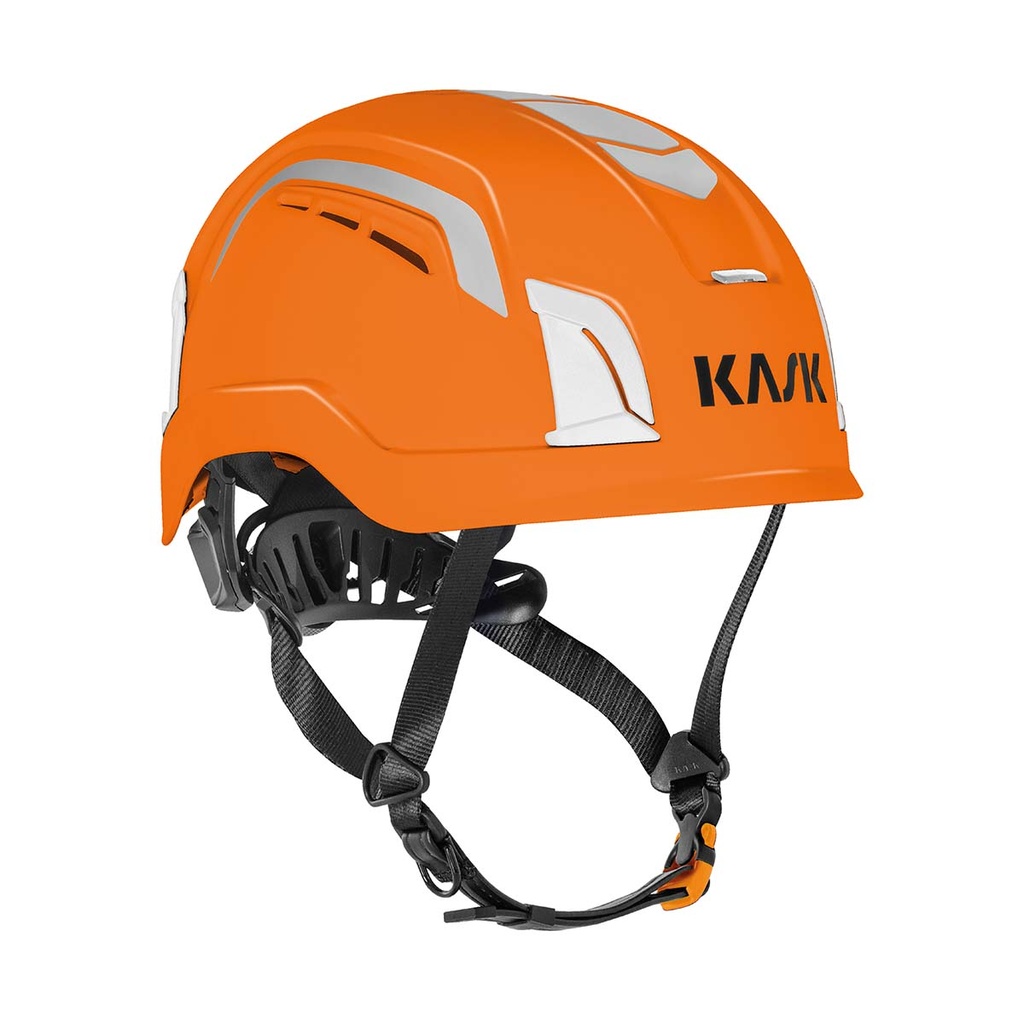 Kask Zenith X Air Hiviz sikkerhedshjelm, orange fluor