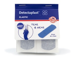 Detectaplast Tear & Wear elastiske detekterbare plastre 36 stk