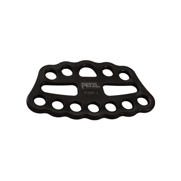 PETZL PAW, rigsplade / riggerplade, rigging plate black Large