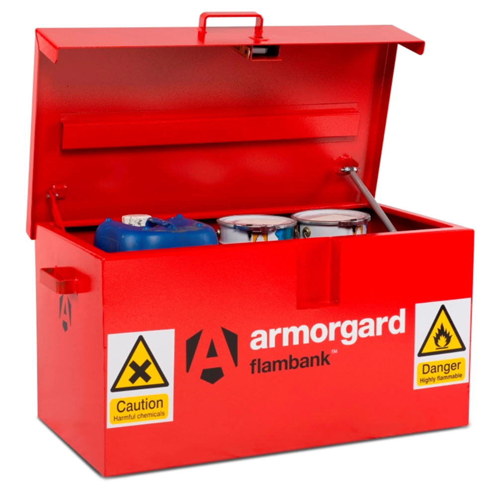FlamBank Van Box flammeresistent sikkerheds værktøjskasse, 995 x 540 x 485mm