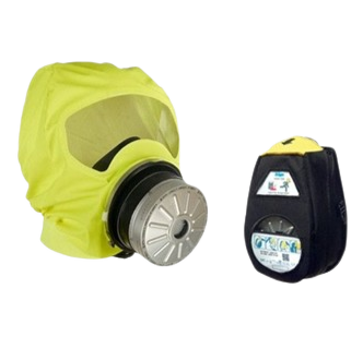 Dräger PARAT 4720 Soft Case Pack flugtmaske med udskiftelige filtre, ABEKP3 medfølger, EEBD