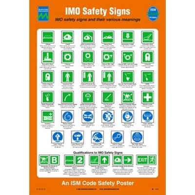 IMO Safety Signs 475 x 330 mm