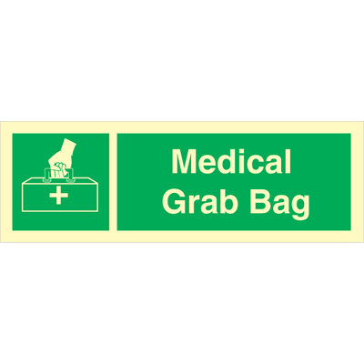 Medical grab bag 100 x 300 mm