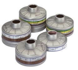 A2P3RD Sperian Honeywell 1783010, filter  mod organiske dampe samt P3 støvfilter 40 mm gevind 240 gram