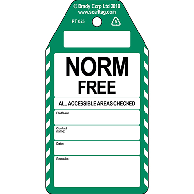 Norm Free tag