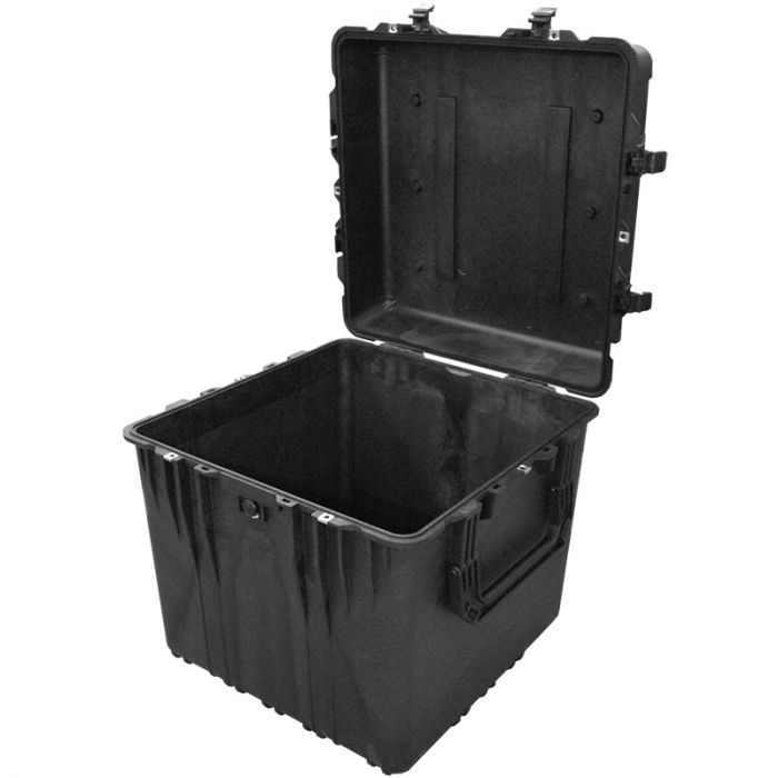 PELI™ Professionel vand-, luft- og støvtæt case i slagfast plast. PELI™ 0370 Cube Case, tom