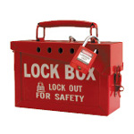 Bærbar Metal Group Lock Box