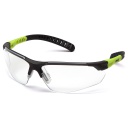 Sitecore sikkerhedsbrille, med indstillige stænger H2MAX Anti-dug klar linse, indstillelige brillestænger, bløde næseklemmer. ESGL10110DTM