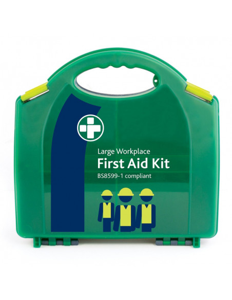 Førstehjælpskasse - Stor Arbejdsplads BS8599-1:2019 Large Workplace Kit