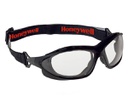 Sikkerhedsbrille SP1000 med udskiftelige brillestænger og hovedbånd polycarbonat linse vægt 70 gram