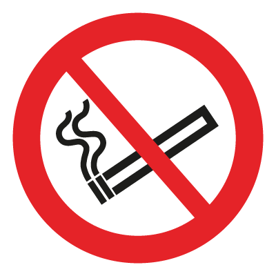 Rygning forbudt - Gulvskilt