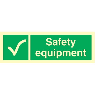 Safety equipment 100 x 300 mm