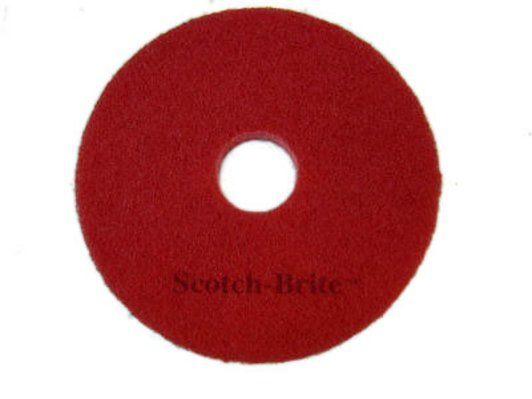 Scotch-Brite Premium gulvrondeller, Rød, 11&quot; - 280 mm