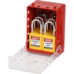 [30-149172] Ultra-kompakt Lock Box + 6 Gul KA Locks