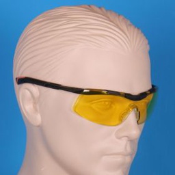 [32-U-5X6-030003] Ultra-let sikkerhedsbrille, justérbare stænger anti dug og anti rids samt kun 26 gram V400 RESTSALG SÅ LÆNGE LAGER HAVES