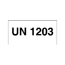[17-J-132437G] UN 1203 Rulle 250 stk. selvklæbende etiketter 100 x 50 mm