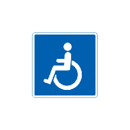 Vejledning for invalide - Reflekstype 3 - Venstrevendt