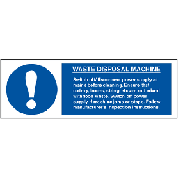 Waste Disposal Machine 100 x 300 mm