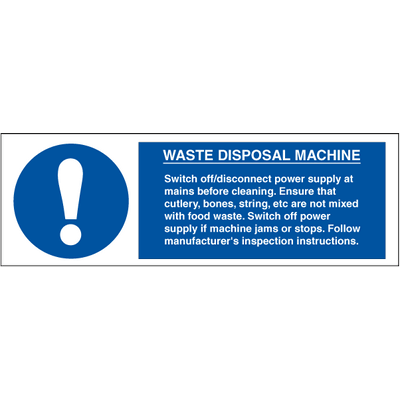 Waste Disposal Machine 100 x 300 mm
