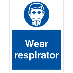 Wear respirator 200 x 150 mm
