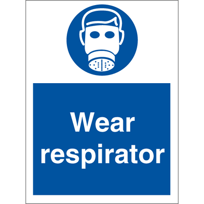 Wear respirator 200 x 150 mm