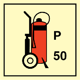 [17-J-2781] Wheeled fire extinguisher