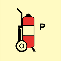 [17-J-2792] Wheeled fire extinguisher P