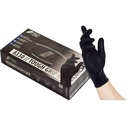 8330 Tough Grip Sort fødevaregodkendt handske med nubret håndflade, nitril engangshandsker, AQL 1,5 sort