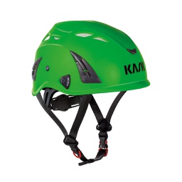 [18-M-WHE00008-205-GR] Kask SUPERPLASMA AQ hjelm,  grøn sikkerhedshjelm med 10 ventilations huller 4 punkt hagerem str. 51 til 63 cm skrujustering i nakken