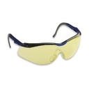 North N-Vision 90612 Sikkerhedsbrille Amber, 2 sæt stænger, varmeresistent, kurvet design (T5650) (T56555BA) optisk klasse 1 vægt 30 gram