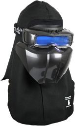 Svejsemaske med VARMEX standard svejsehætte og automatisk neddæmpende svejsebriller, Arcshield 2
