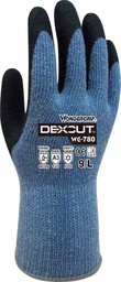 WonderGrip Dexcut WG-780 skærefast (cut 5 ) niveau D vinterhandske, den ultimative vinterhandske med nitrilbelægning, der kombinerer kulde som skærefasthed