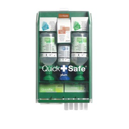 [31-P-5174] Plum 5174 Førstehjælpsstation Quick Safe Complete kan monteres på væg. 