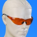 Sporty sikkerhedsbrille, anti-dug, anti-rids UV beskyttelse 400, optisk klasse 1. kun 25 gram