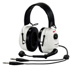 [35-MT52H79F04VI] 3M PELTOR Aviation headset 8003 dynamic microphone white foldable headband