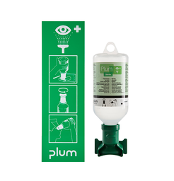 [31-P-4611] Plum 4611 Plum øjenskylle station med 1 x 500 ml flaske