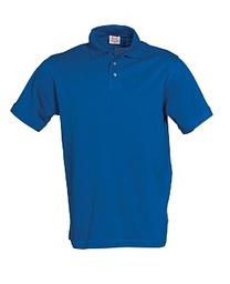Polo-shirt, Koboltblå
