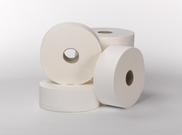 [25-ME-9416] Jumborolls toiletpapir 9,5 cm x 180 meter 2 lags, 12-pak