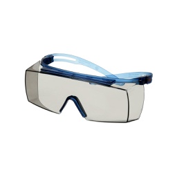[35-SF3707SGAF-BLU-EU] 3M™ SecureFit™ 3700 Overbrille, blå brillestang, Scotchgard™ anti-dug (K&amp;N), Indoor/Outdoor lysegrå linse, SF3707SGAF-BLU-EU